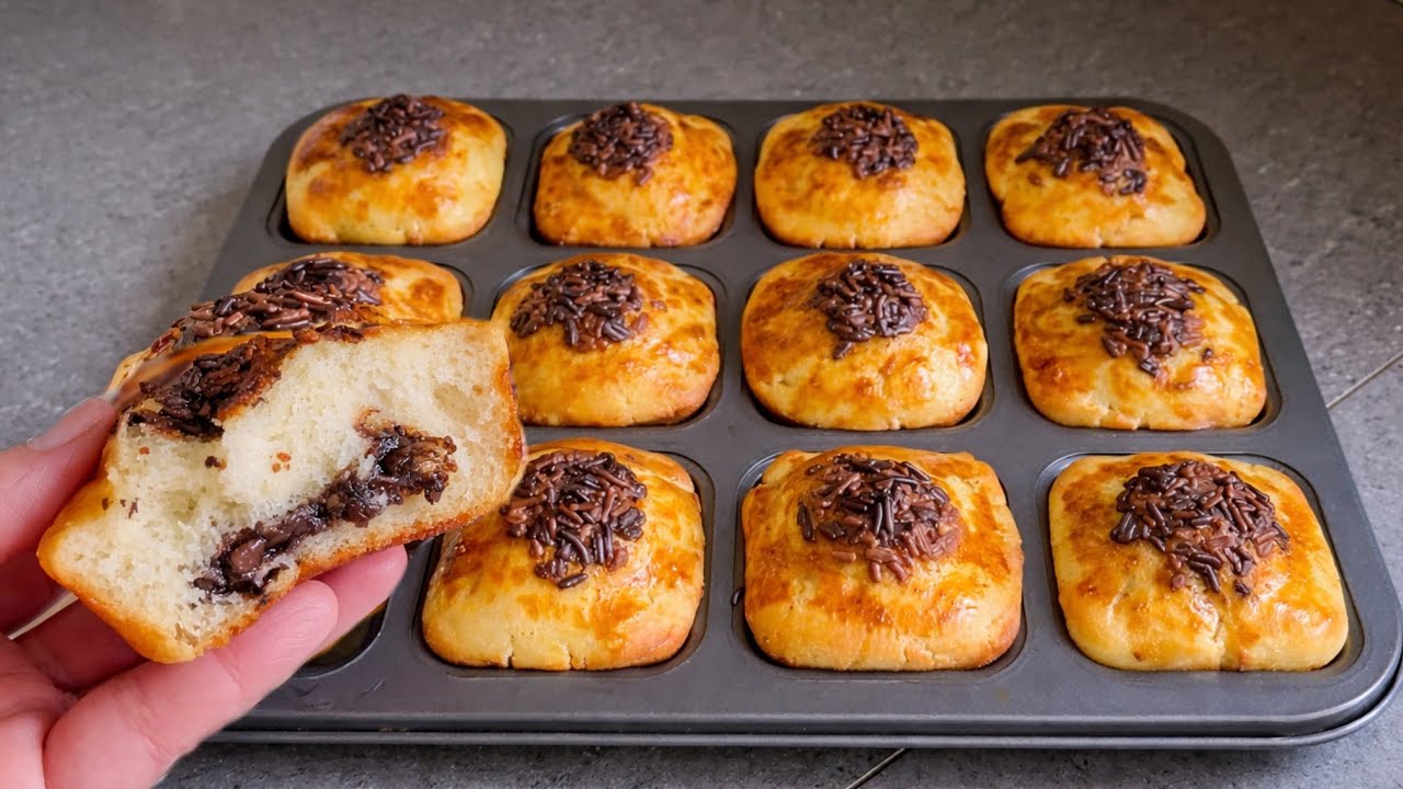 بريوش سائل بدون لا عجن ولا دلك واقتصادية بدون زبدة خفيف ريشة 👌🏻مستحيل تجربيه ومتعاوديهش 😋