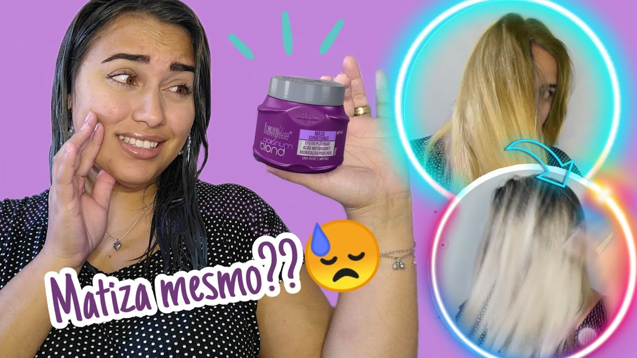 TESTEI: MÁSCARA MATIZADORA FOREVER LISS, deu bom?