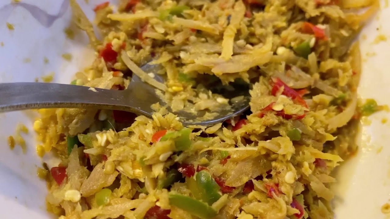Resepi masa demam!!!!! Pembuka selera / Mek kelate masuk dapur
