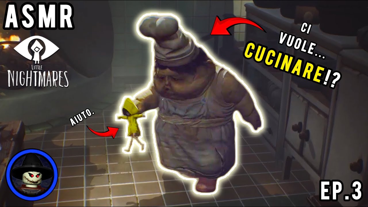 ASMR mentre gioco Little Nightmares! gameplay ita | soft spoken + whispering 