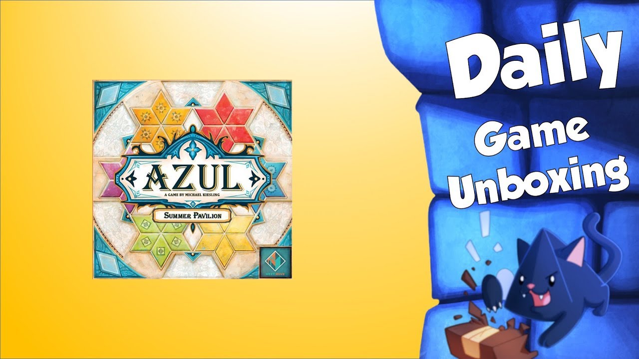 Azul: Summer Pavilion  - Daily Game Unboxing