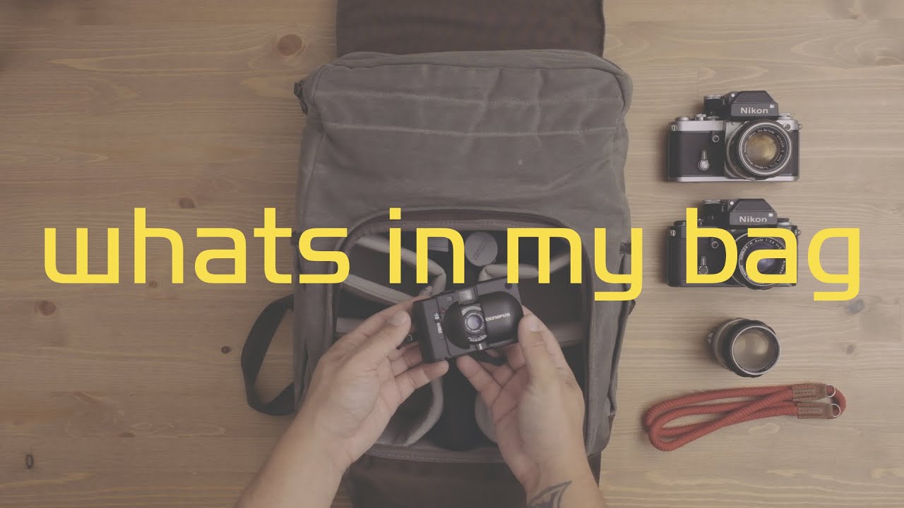 what's in a professional photographers bag