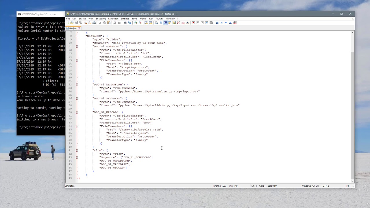 AAPI: Integrating Control M into a DevOps CICD lifecycle