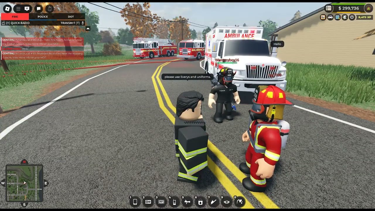 FDNY responds to brush fire! ER:LC