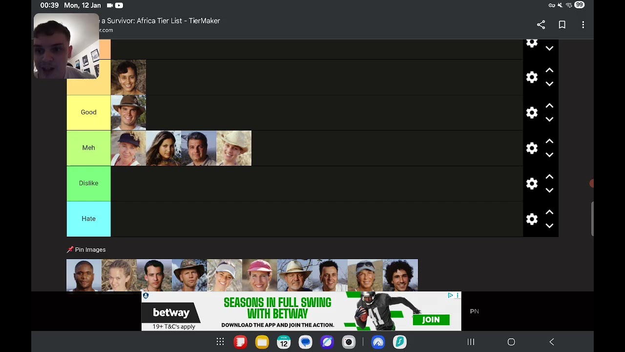 Рейтинг участников 3 сезона шоу Survivor