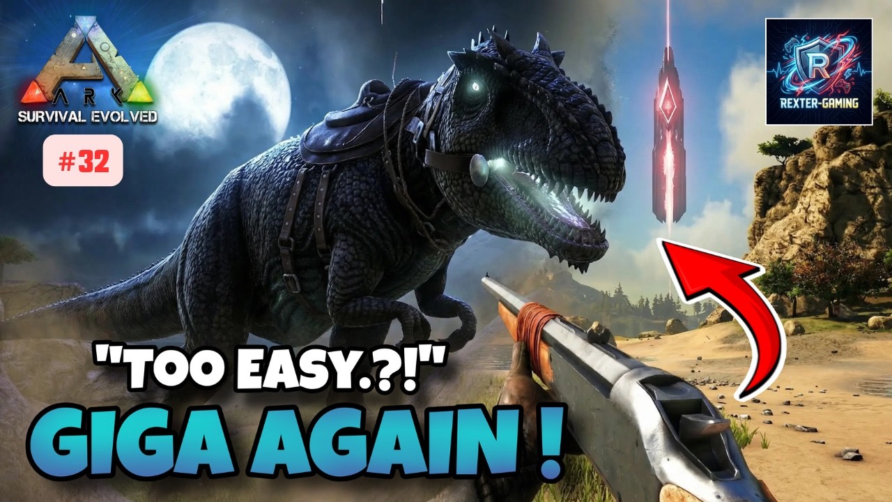 යකෙක් ඇල්ලුවා.! - MAX LEVEL GIGA? No Problem | ARK Lost Island | EP32 | Sinhala Gameplay