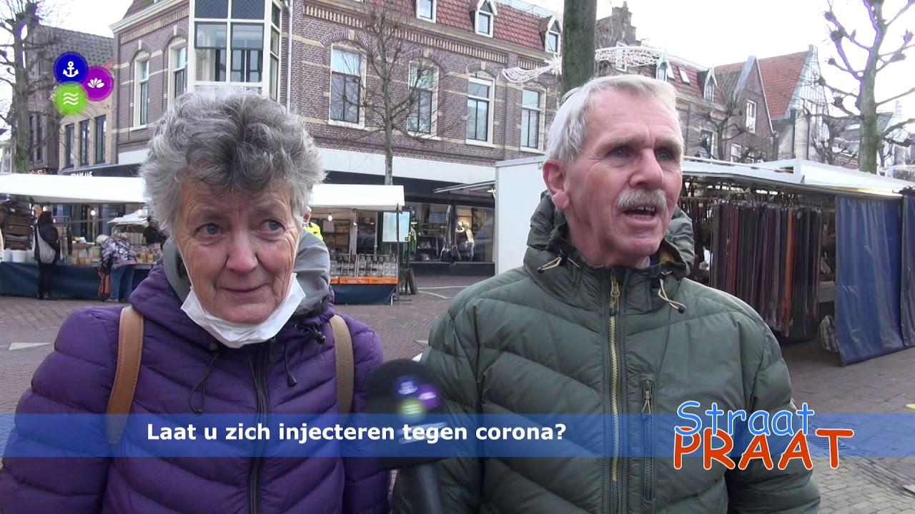 Straatpraat - Laat u zich vaccineren tegen corona