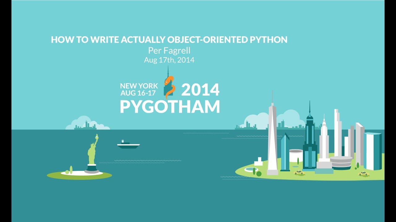 How to write actually object-oriented python - Per Fagrell