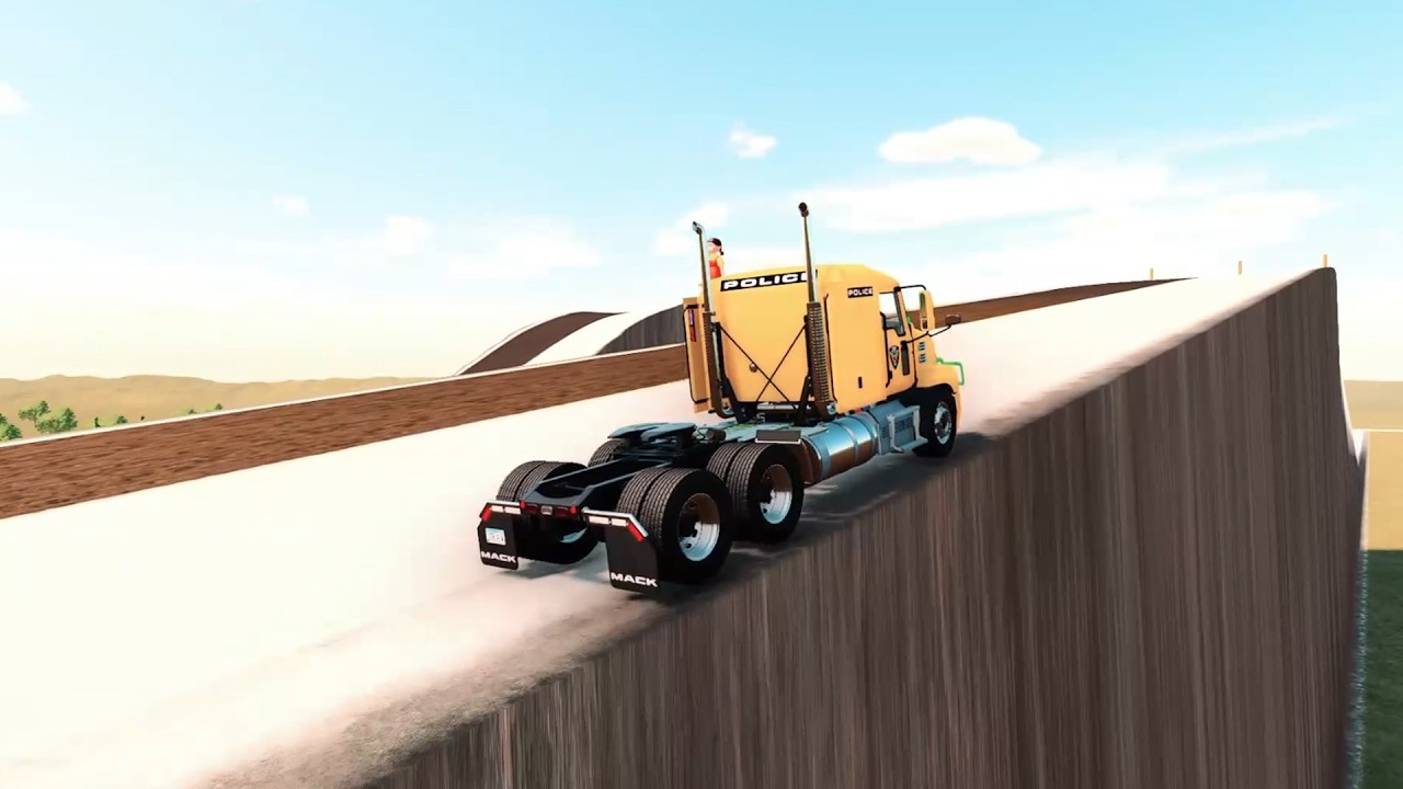 EXCAVATOR, BIG DUMP TRUCK, POLICE CAR, FARMING SIMULATOR 22