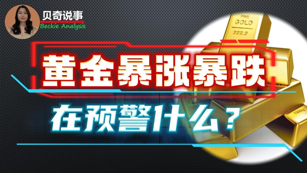 黄金暴涨暴跌， 在预警什么？ 黄金和比特币谁将是王？