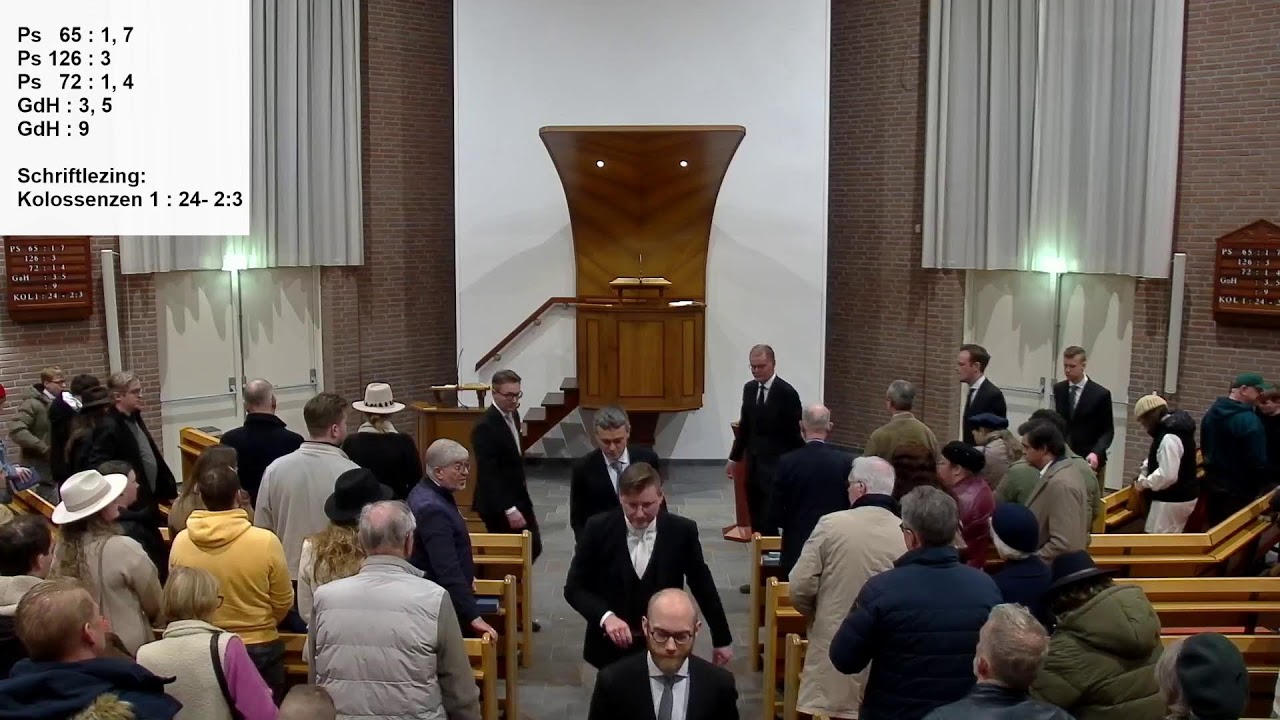 Live stream Christelijke Gereformeerde Kerk Culemborg 2025