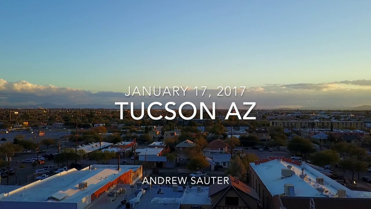 FINALLY GOT THE DRONE OVER TUCSON!