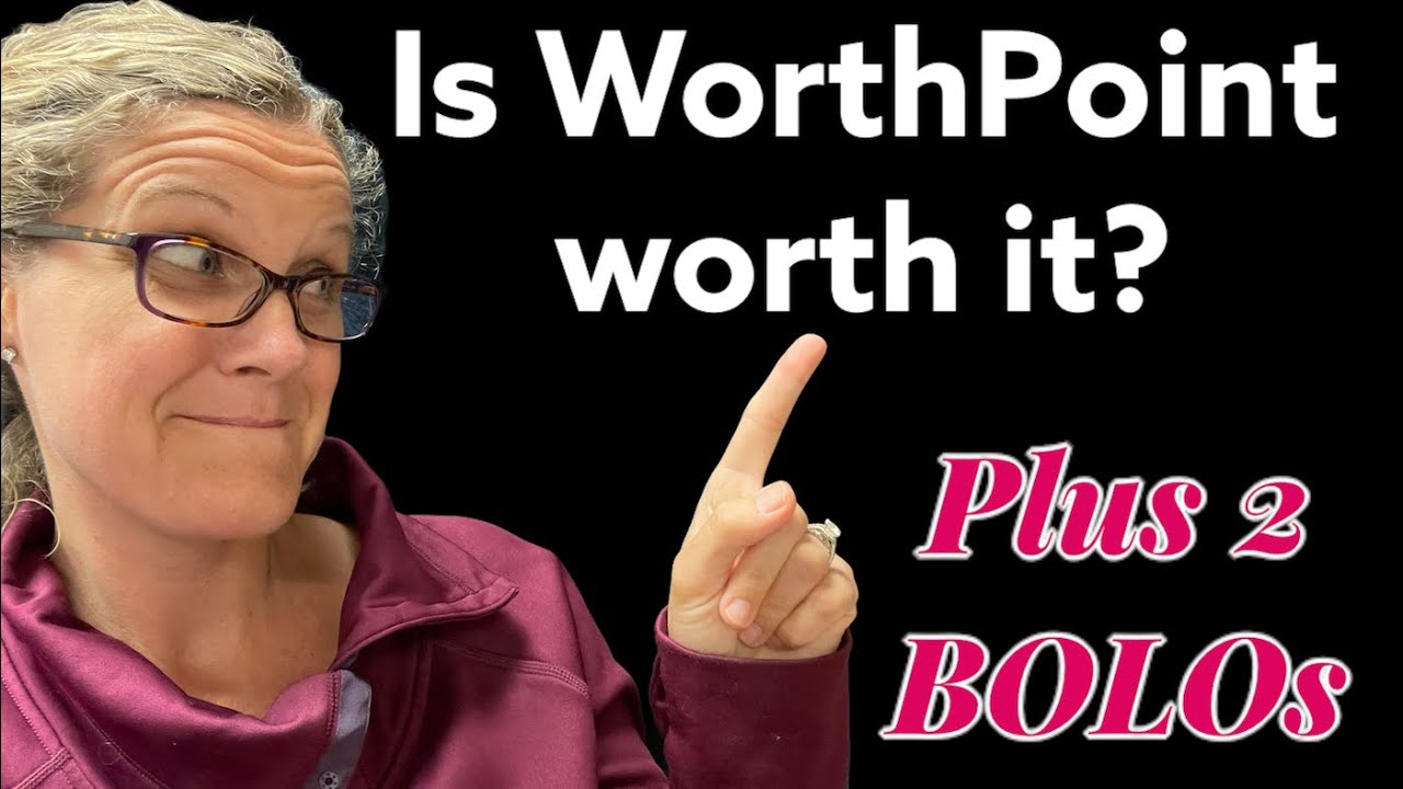 Is WorthPoint worth it? I show you 2 examples in this video! BOLO items on ebay!