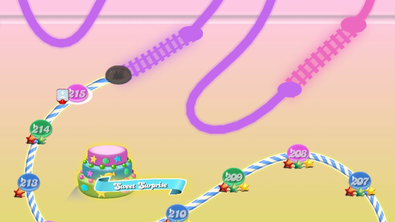 The Candy Crush Saga Journey (Part 109: Level 215)