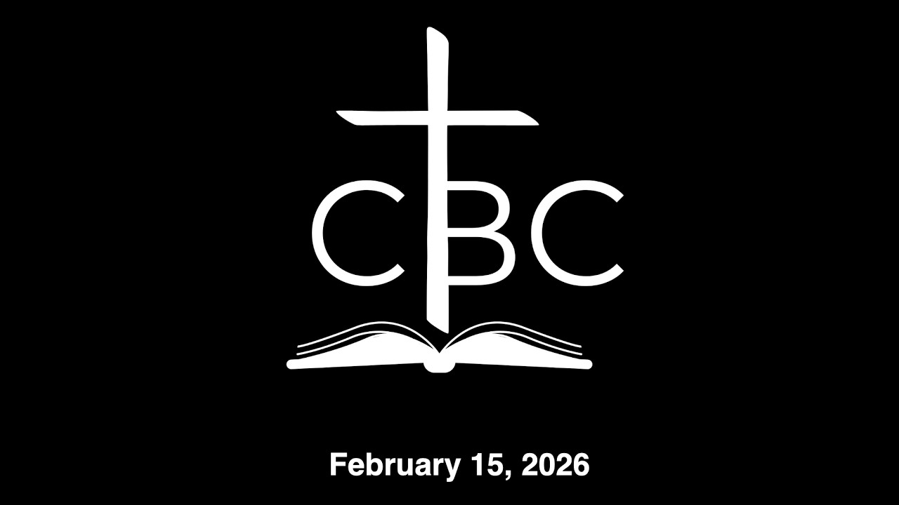 Chesterfield Baptist Church of NJ Virtual Worship Service - 2-22-2026