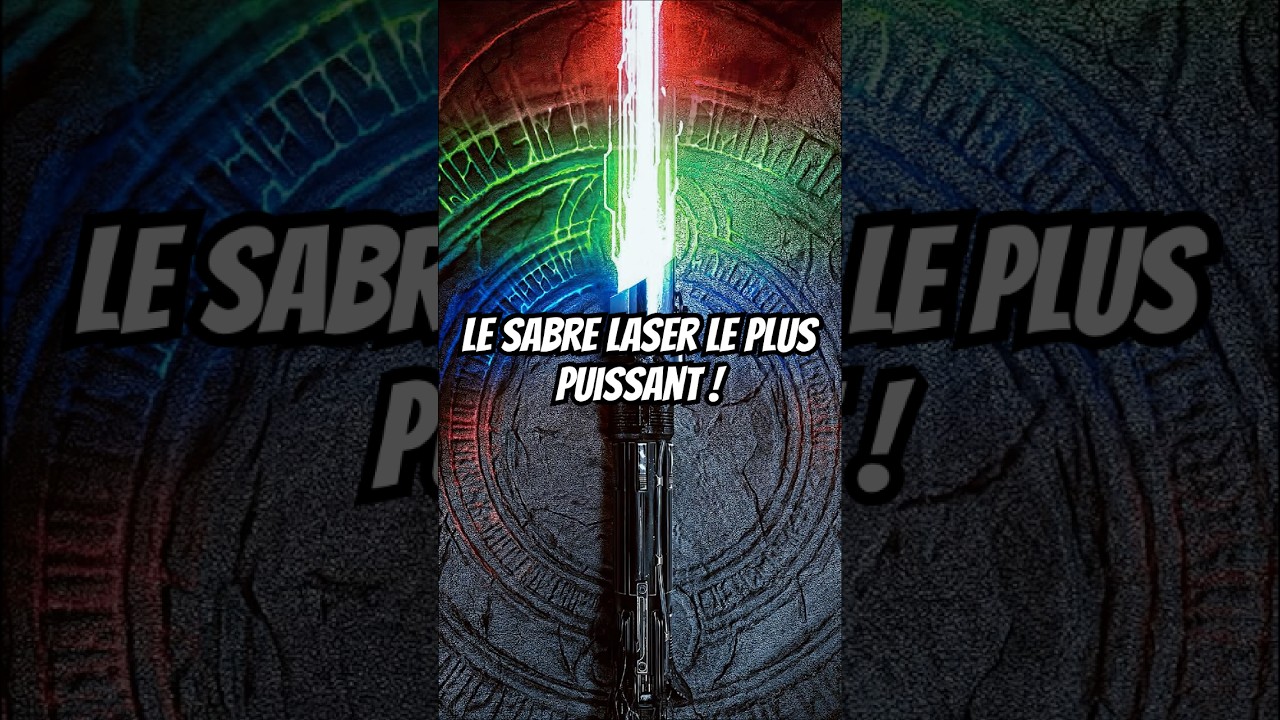 🔴Cristal Etaan: Le Sabre Laser Star Wars Ultime!🔵 #shorts #shortsclip #starwars