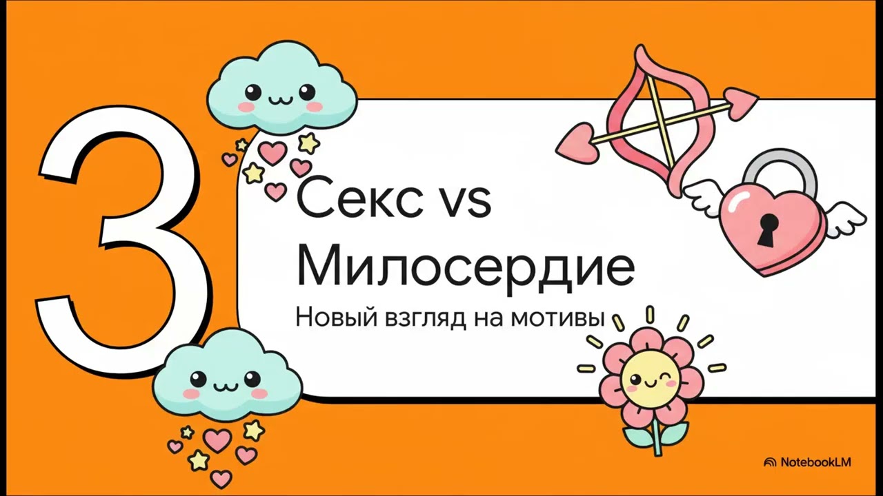 Милосердие против Либидо. Нейросеть о Гл. 2 готовящейся к изданию книги  