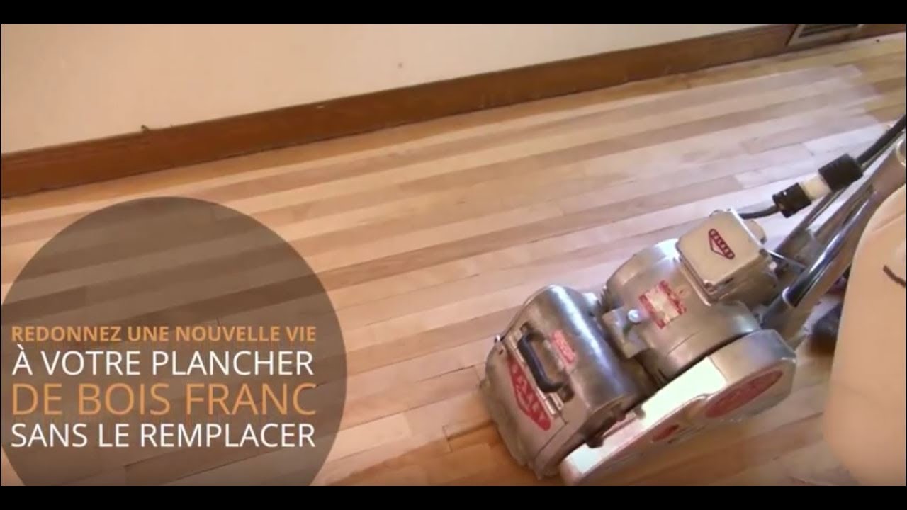 Sablage de plancher professionnel - Plancher Summum