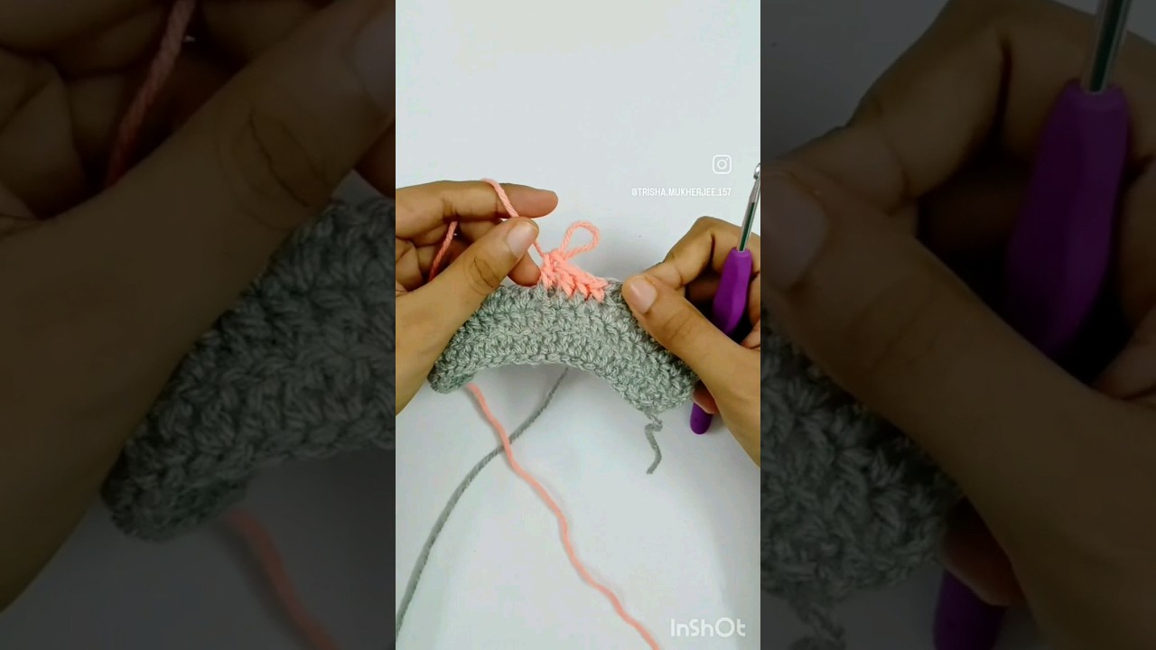 FPSC & FPDC #crochetstitches #crochettutorial