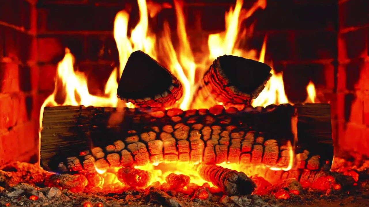 🔥 Cozy Fireplace Ambience for Deep Sleep | Relaxing Crackling Fire Sounds (4K)