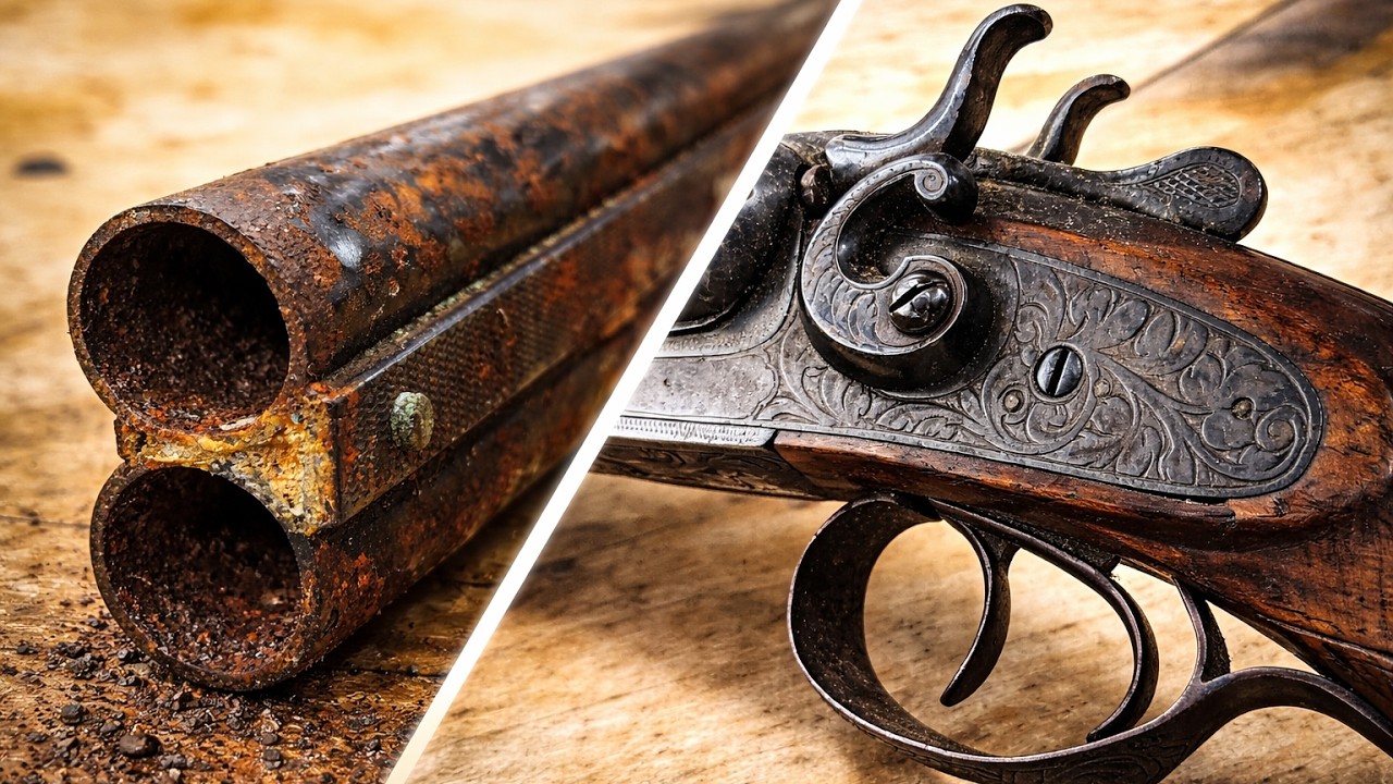 I Restored a Forgotten Belgian Shotgun