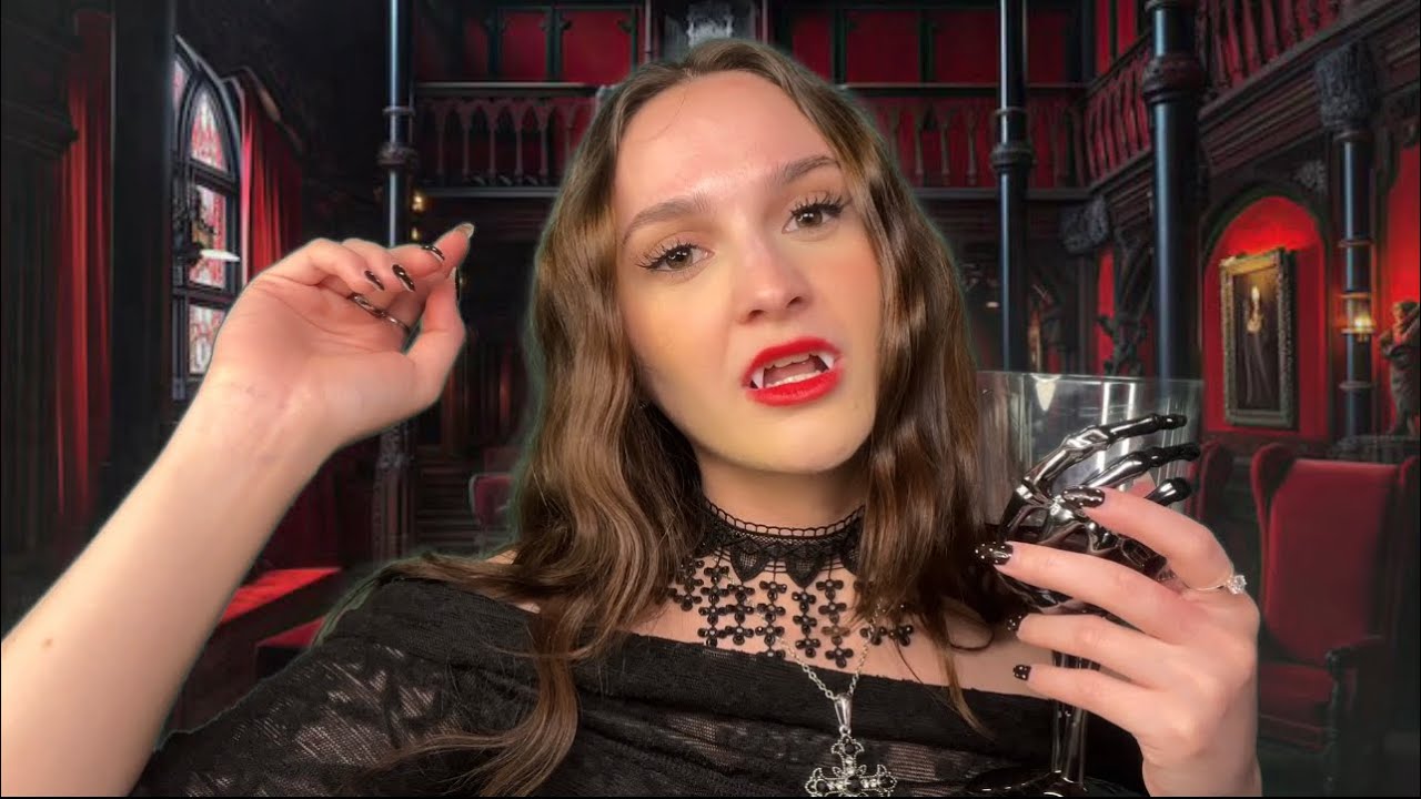 ASMR Интервью с вампиром, часть 1 🧛‍♀️🩸✨