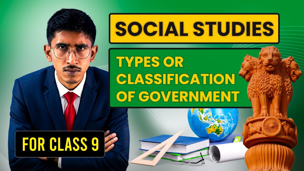 EduAid One Shot Live | Social Studies | Types or Classification of Government | Class 9 | SEBA