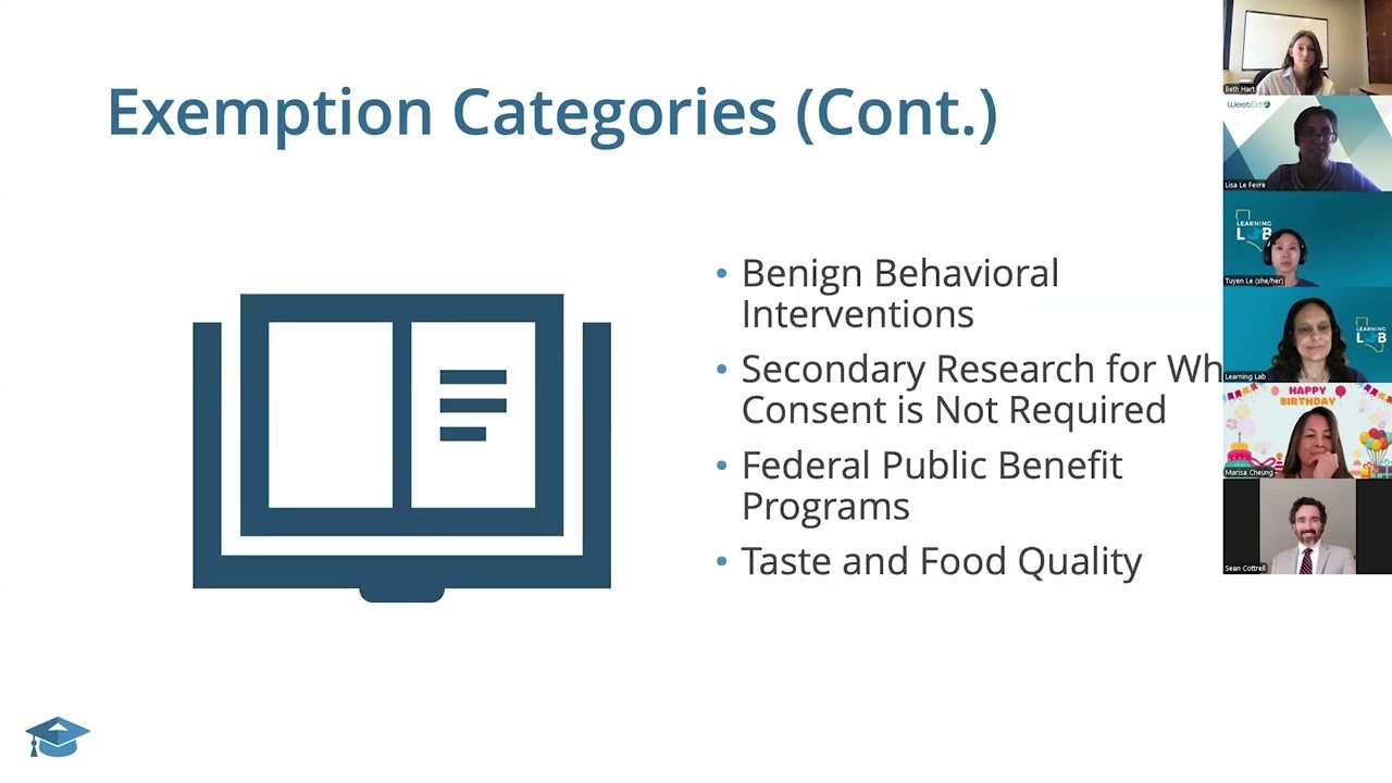 Advanced IRB Webinar with WestEd