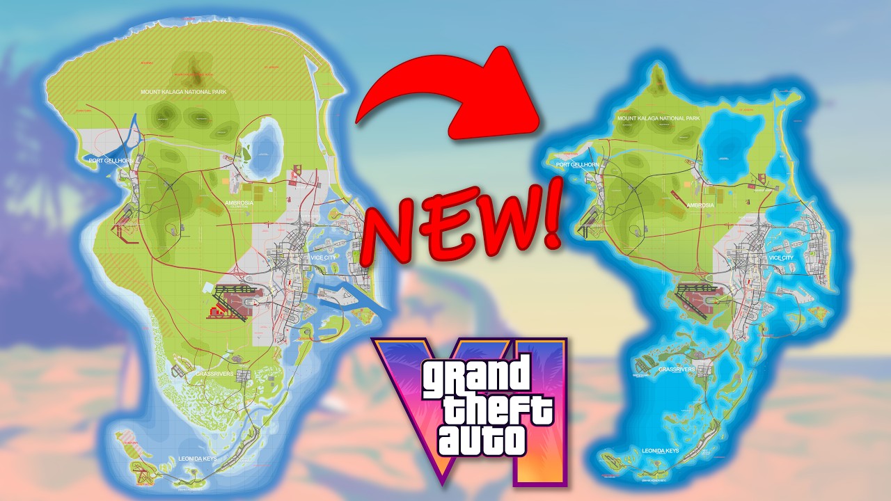 Подробное описание потрясающего нового обновления карты для GTA 6 (Yanis V11)