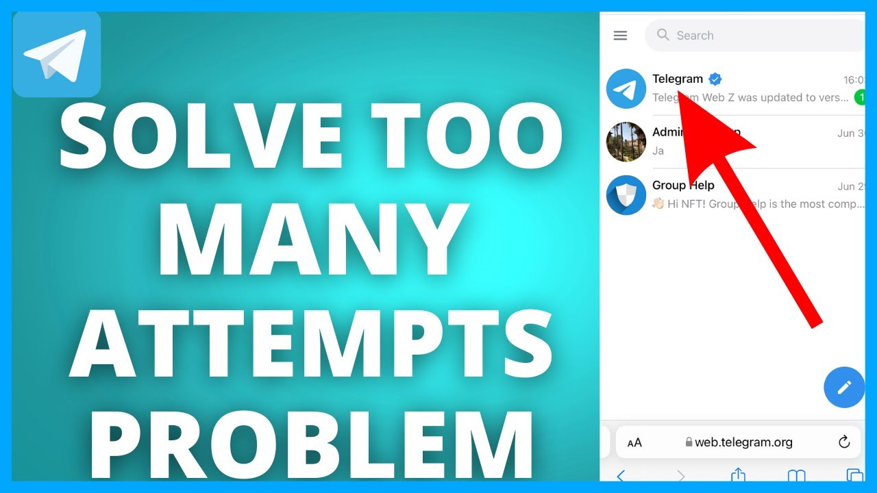 How To Solve Telegram Too Many Attempts Please Try Again Later Issue (2025)