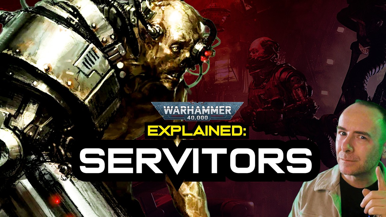 Кто такие СЕРВИТОРЫ? | Лор Warhammer 40,000