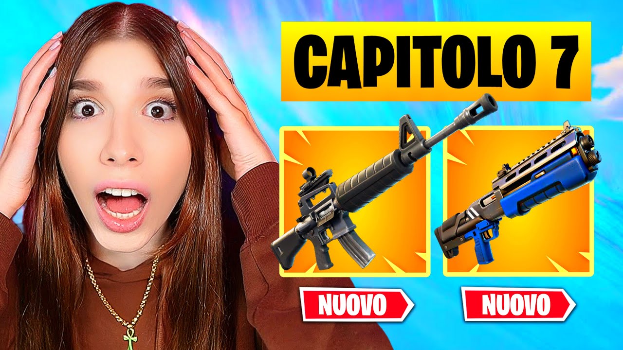 GIOCO il NUOVO CAPITOLO 7 DI FORTNITE con LE NUOVE ARMI ASSURDE!! 😱 *&egrave; pazzesca*