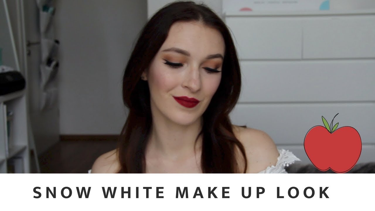 SNOW WHITE🍎Disney Princess Make Up Tutorial! getaggt von Elfy 😍