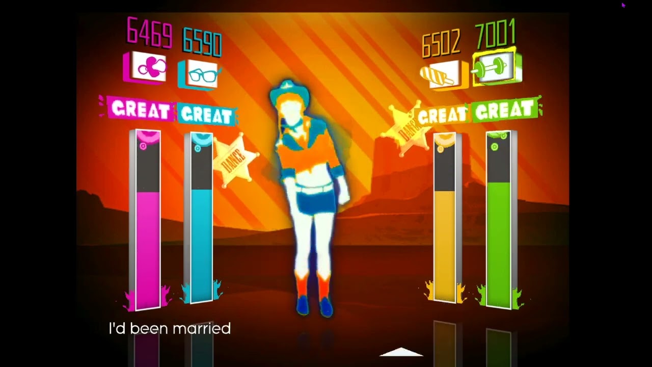 Cotton eye joe - Rednex. JUST DANCE 1. 4 PLAYERS
