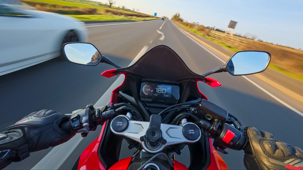 HONDA CBR 650R | PURE SOUND | AKRAPOVIC | DJI ACTION 5 | POV