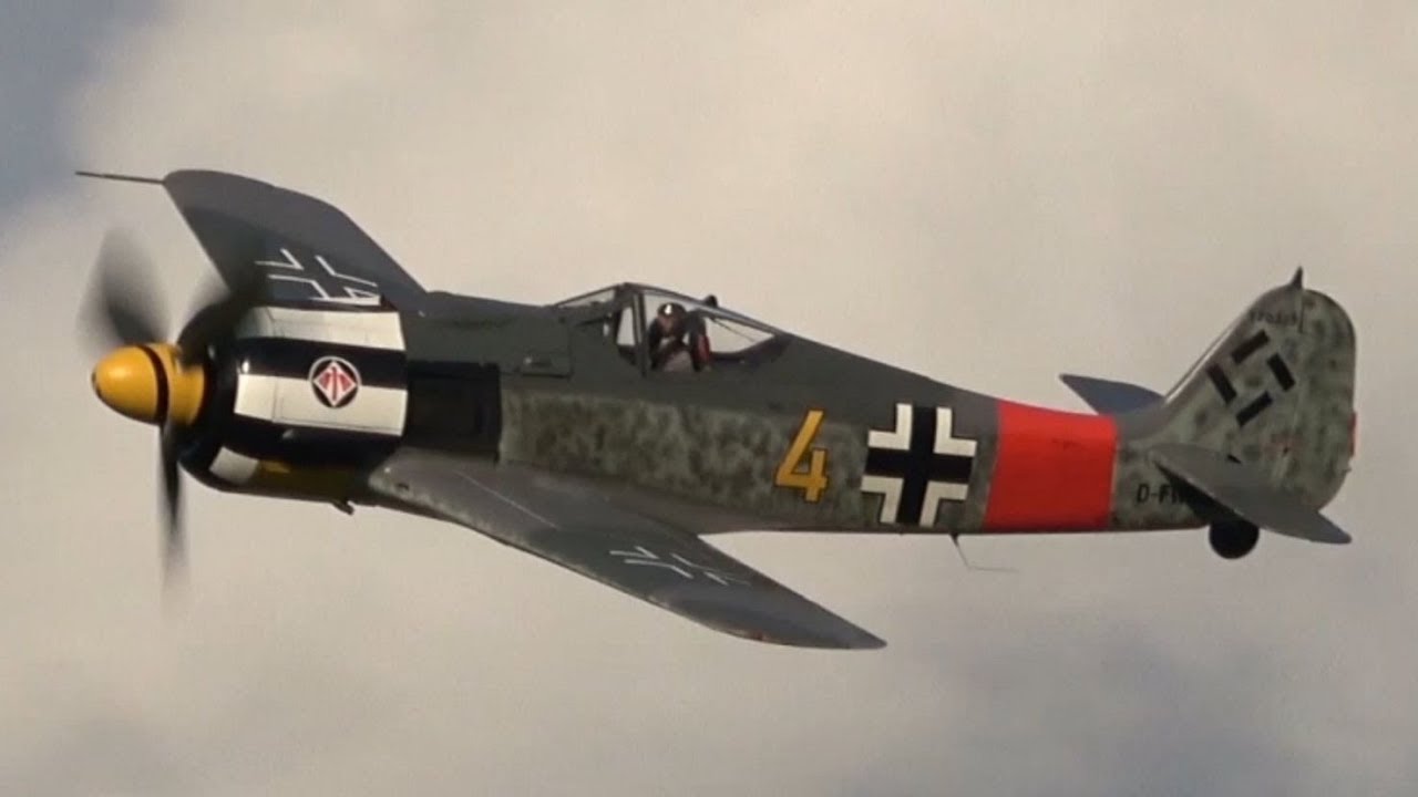 4Kᵁᴴᴰ BEST OF HANGAR 10 FLY IN 2019 - FOCKE WULF 190, MESSERSCHMITT BF 109, P-51 MUSTANG, SPITFIRE