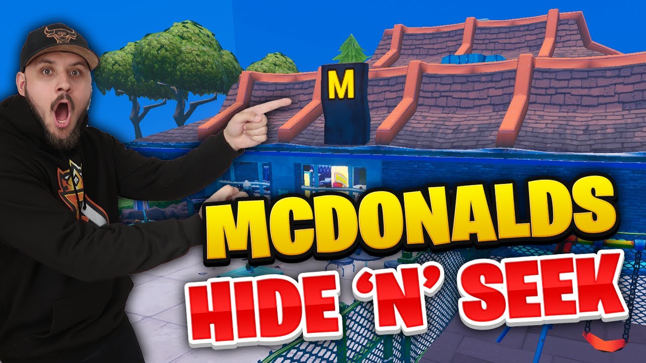 MCDONALDS HIDE AND SEEK I FORTNITE MED 50 SPELARE