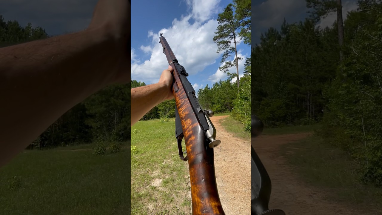127 Year old Mosin M91 with a Beautiful Artic Birch Stock 💯🔥#shorts