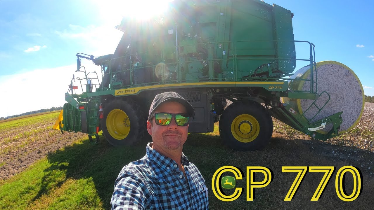 Brand New John Deere Cotton Picker (First One Off The Line)