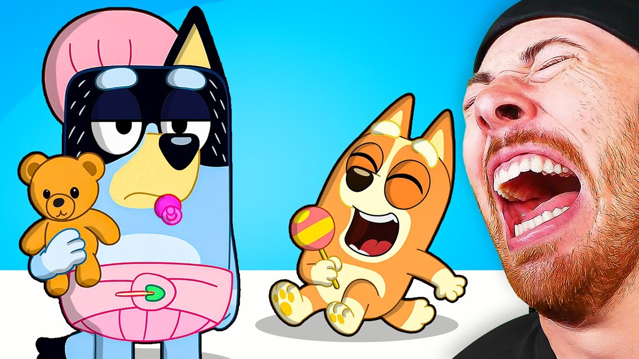 Bluey Animations TRY NOT TO LAUGH