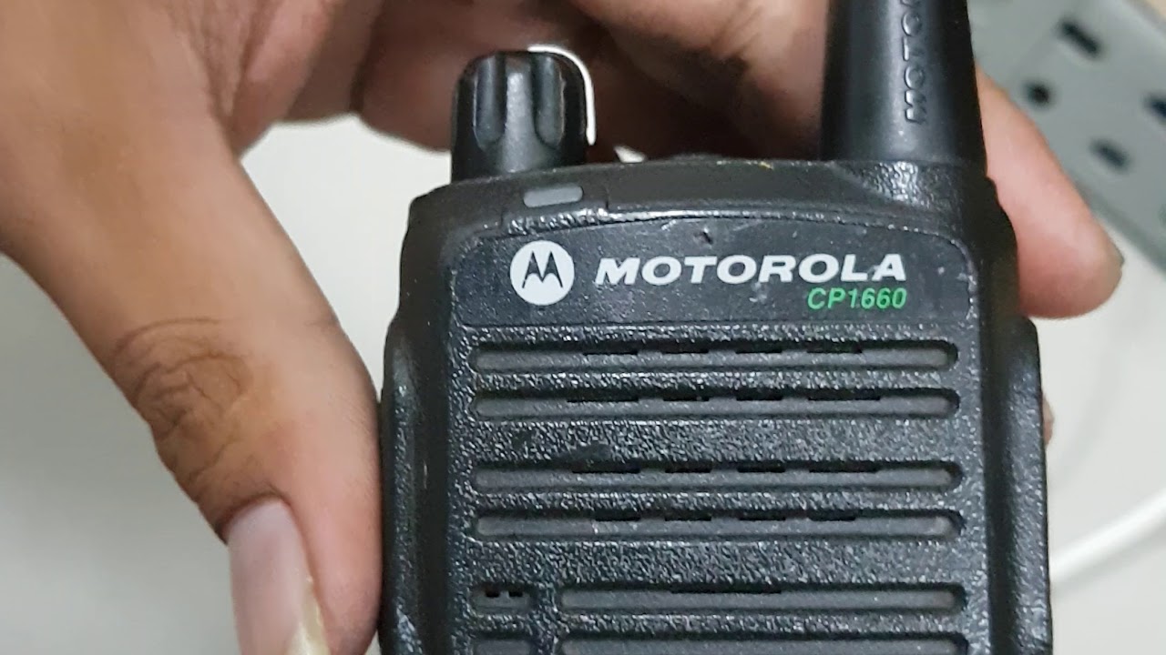 Motorola CP 1660 - tambah frekuensi HT