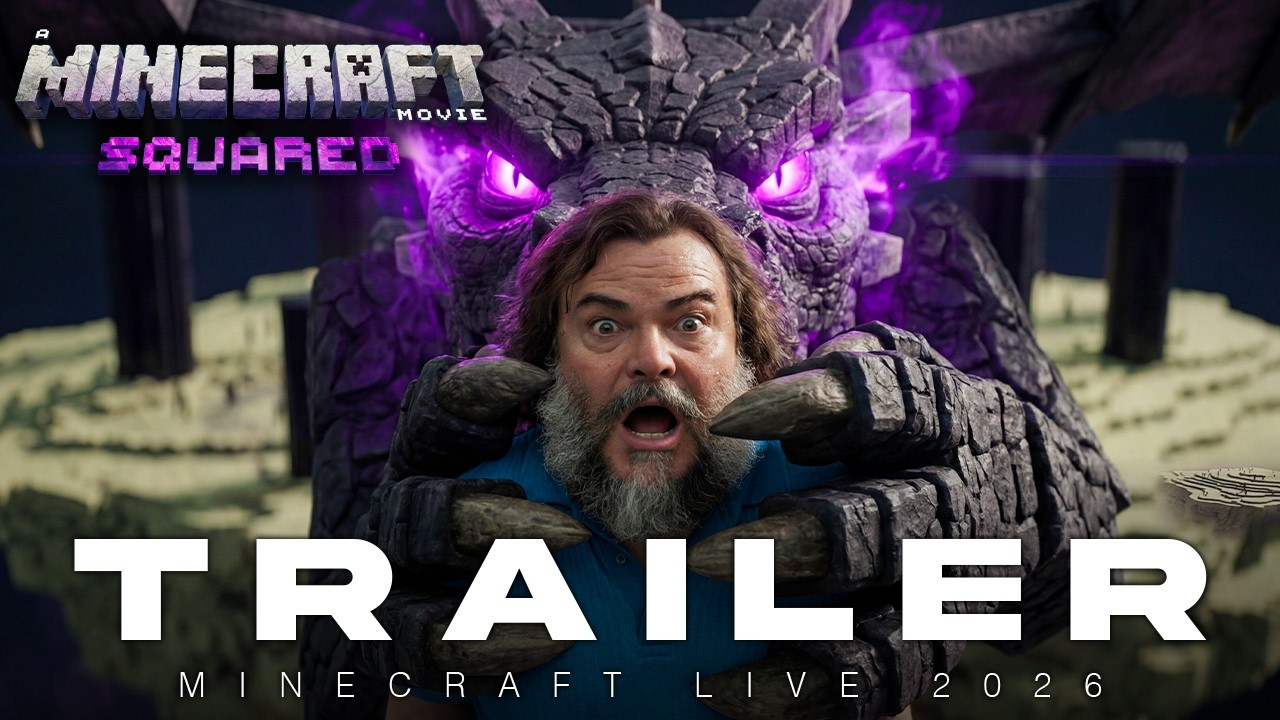 A MINECRAFT MOVIE 2: SQUARED (2027) | TRAILER | Minecraft Live 2026 Behind the Scenes Sequel