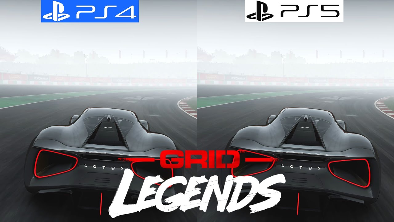 Grid Legends PS4 vs PS5 - Graphics Comparison - Framerate - 4K - Loading Times - 60FPS - 120FPS