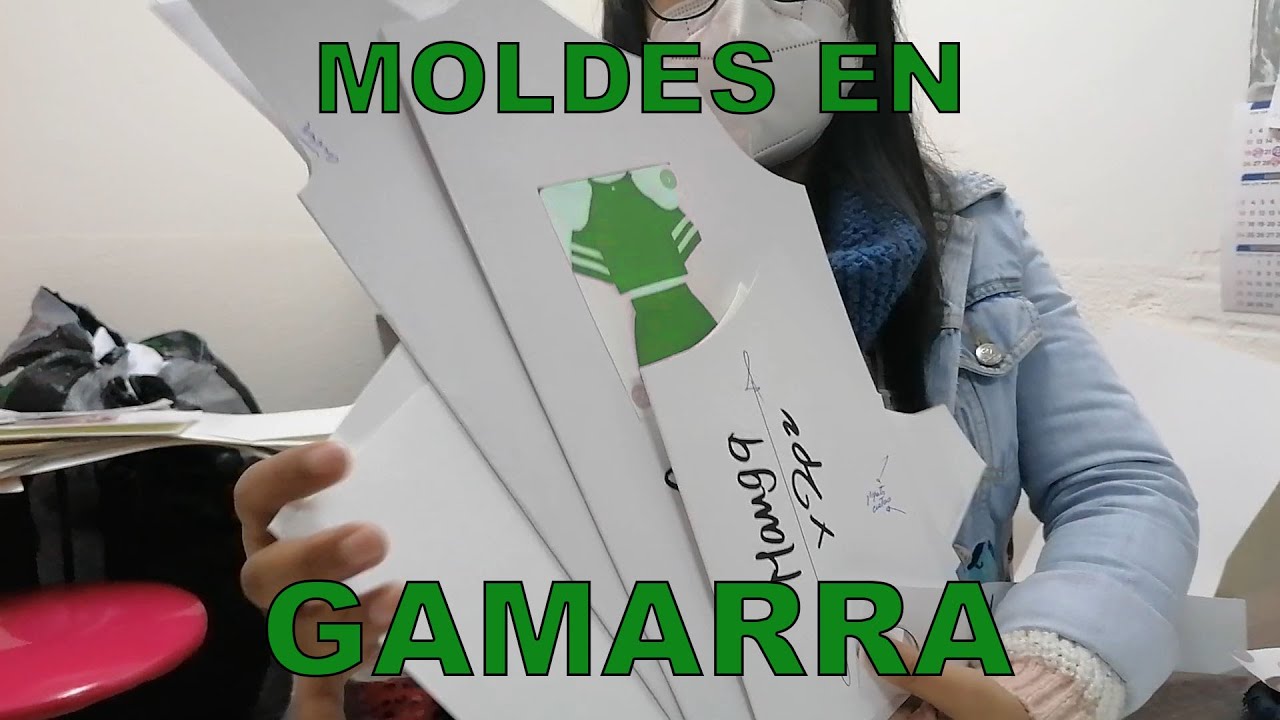 MOLDES EN GAMARRA - PATRONISTA GALERÍA YUYI - VÍDEO CON SUBTÍTULOS EN ESPAÑOL