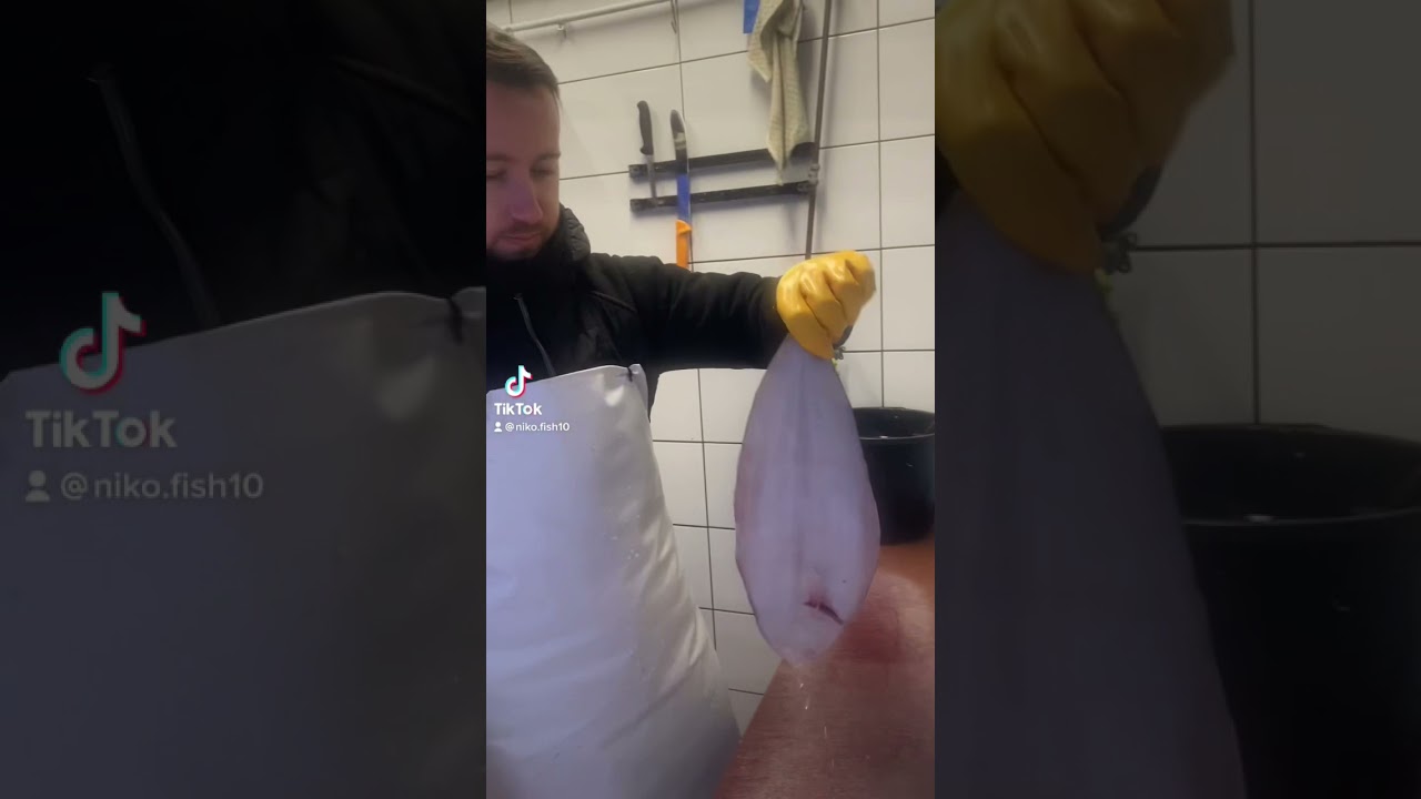 How to clean dover sole fish