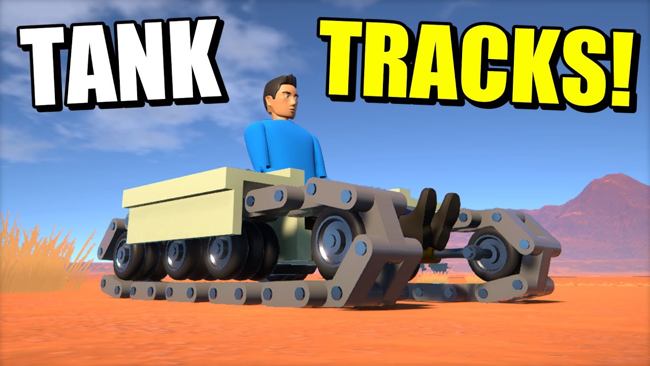 I Built Fully Functional Tank Tracks With Independent Links!