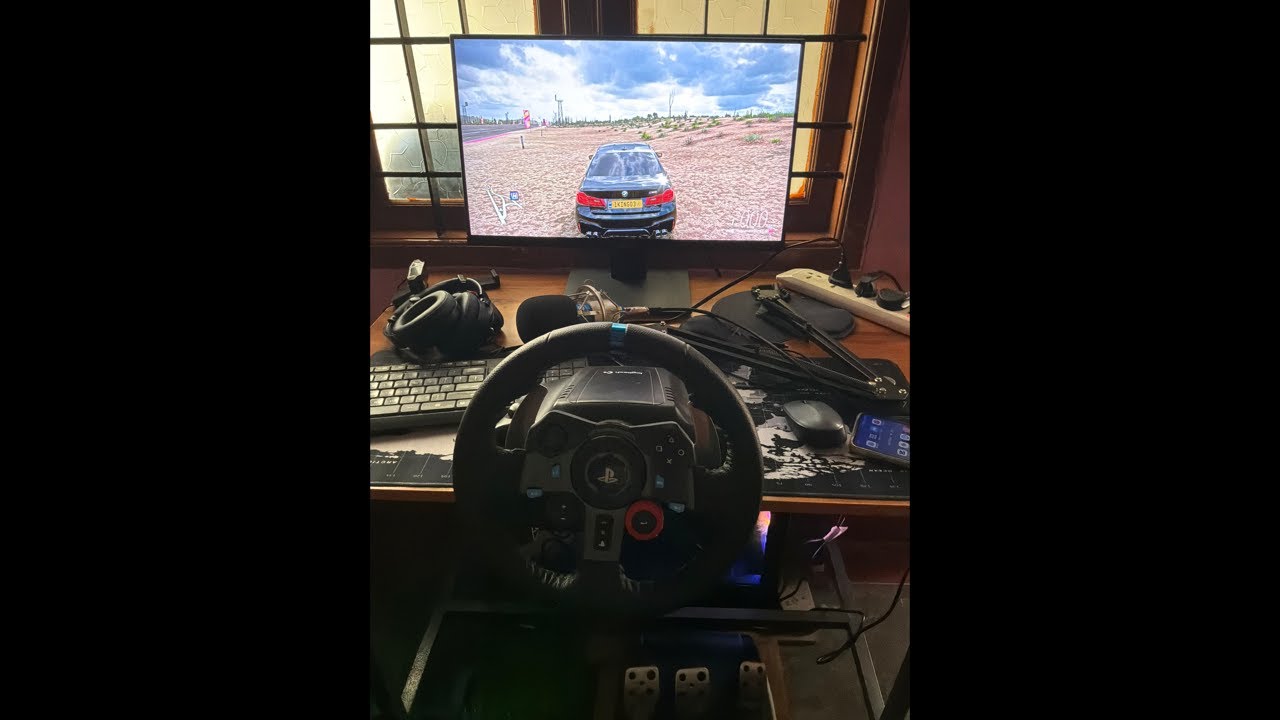 Beaming drive realistic crash gaming streeing wheel and pc games Forza horizon 5 ets 2