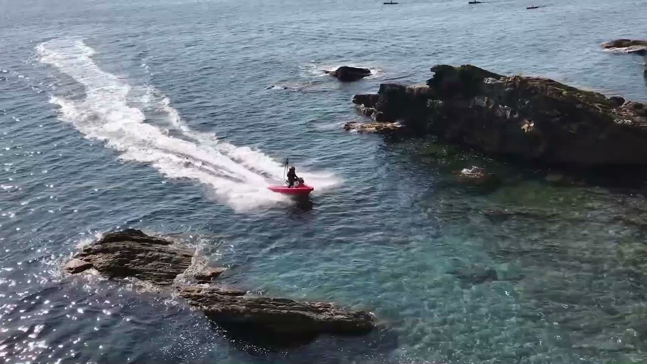 RescueRunner in action with Guardia Costiera in Liguria Italy