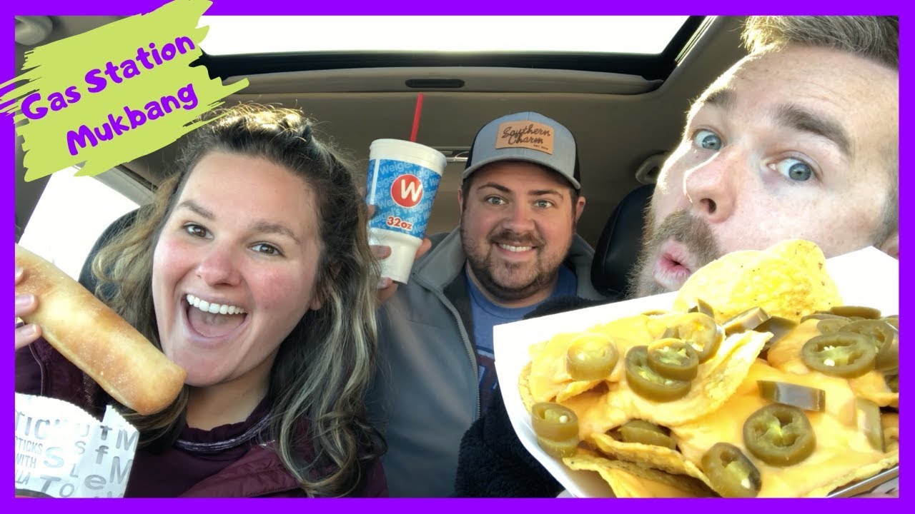 Mukbang | Gas Station Eating Show