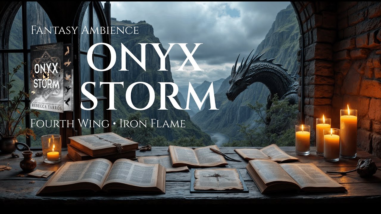 Immerse Yourself in the Storm of Basgiath | Fourth Wing, Iron Flame, Onyx Storm Reading Ambience